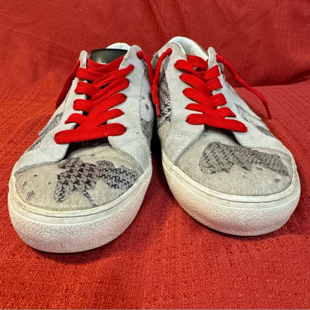 Steve Madden Retro Philosophy Lace Up Star NY90.‎ Women’s Size 10, GUC